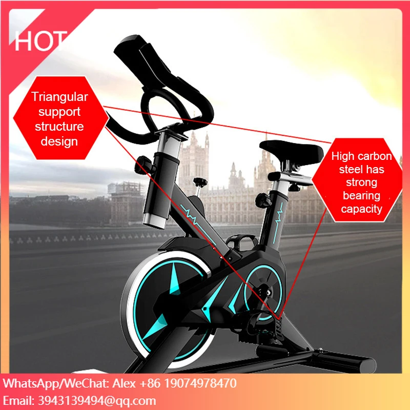 

Gym Equipment For Home Gym Fitness Equipment Static Exercise Bike Workout Indoor Exercise Bike Aerobic Fitness Spinning Bicycle