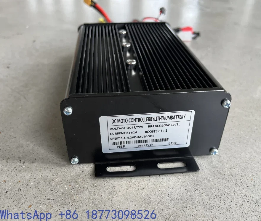 YF 48-72V 45A Square Wave Controller with Cycle Connector for 52V72V 2000W Electric Bike Hub Motor Kits