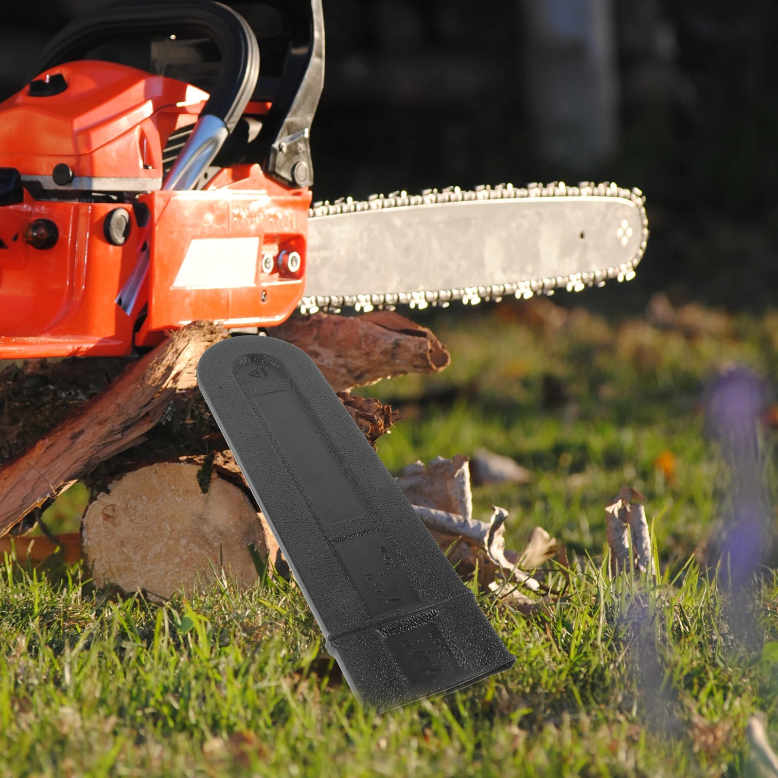 

2Pcs Chainsaw Bar Plastic Cases Lightweight Durable Chainsaw Protector Sleeve for Storage Outdoor Travel Saw Sleeve