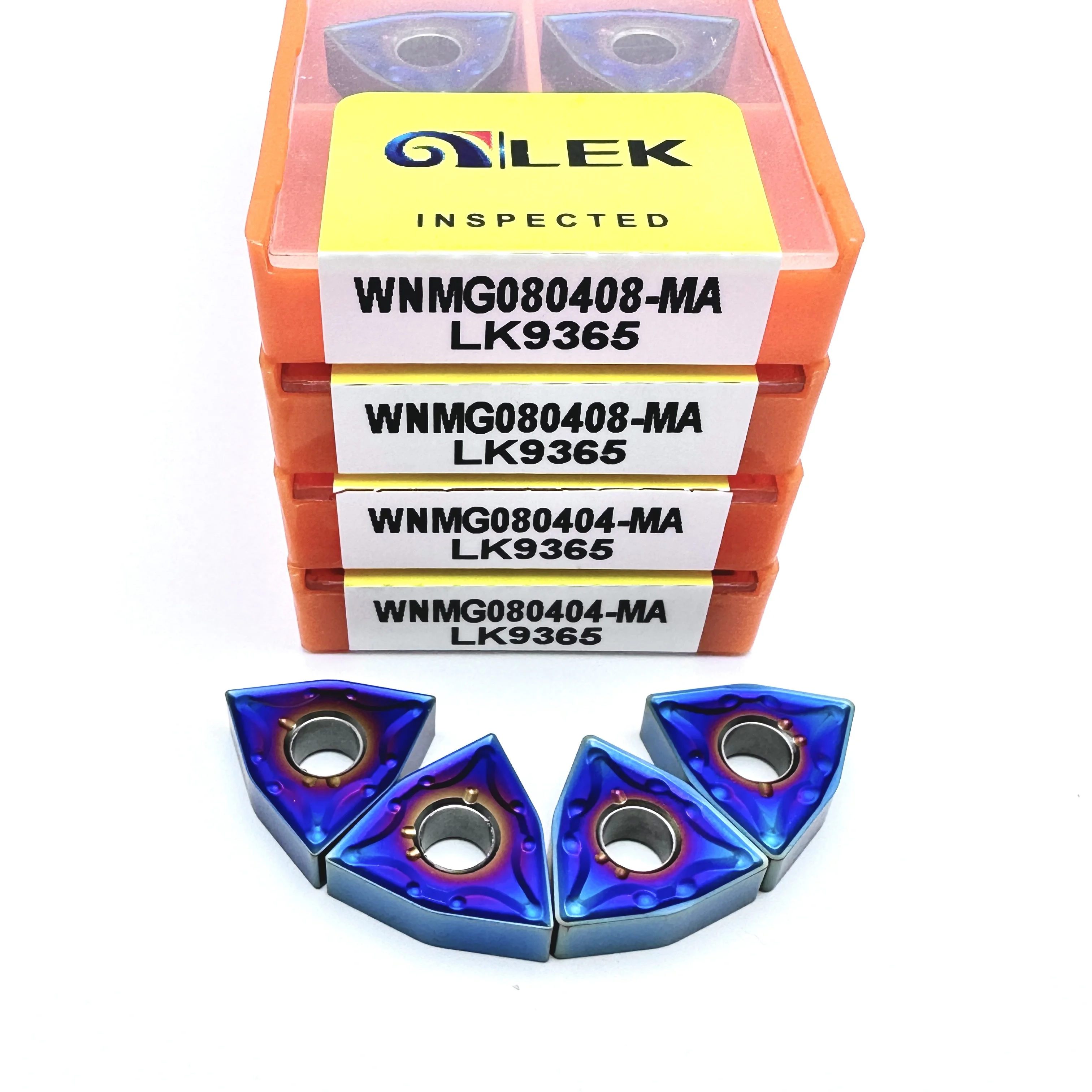 

WNMG080404 WNMG080408 Токарная пластина для наружной обработки, профессиональная, для нержавеющей стали, с нанопокрытием, твердосплавная, для ЧПУ