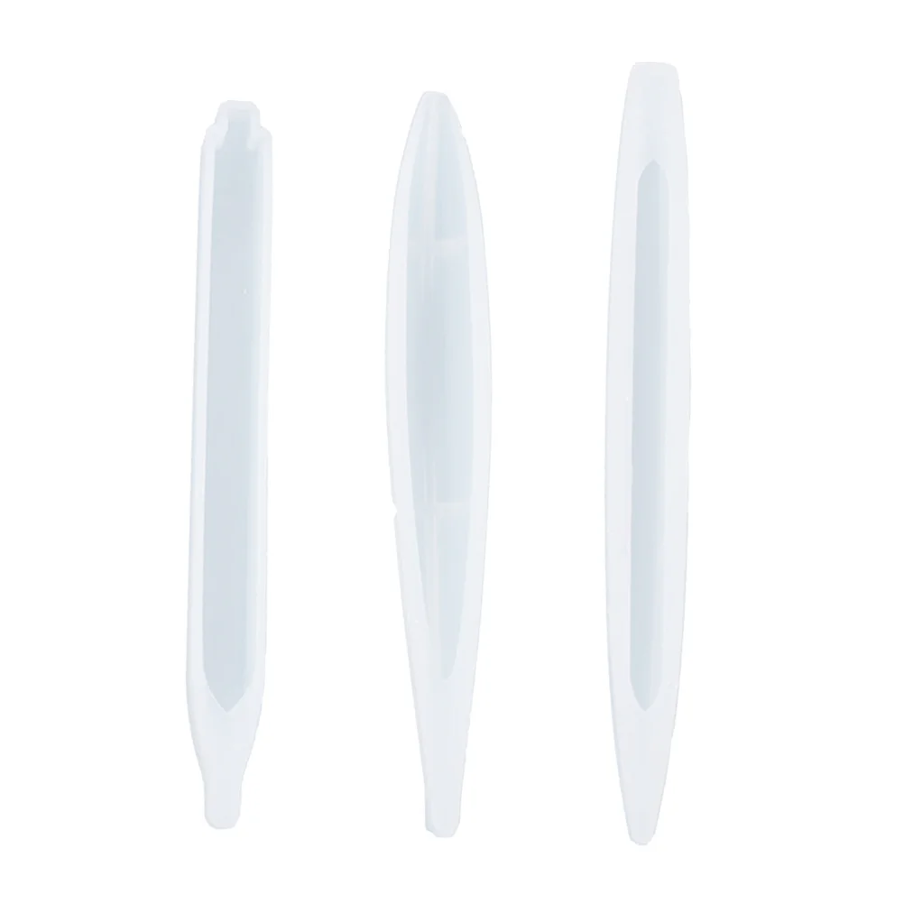 

3pcs Crystal Epoxy Silicone Mold Ballpoint Pens Shape Casting DIY Resin Crafts Jewelry Accessories Reusable Durable Premium