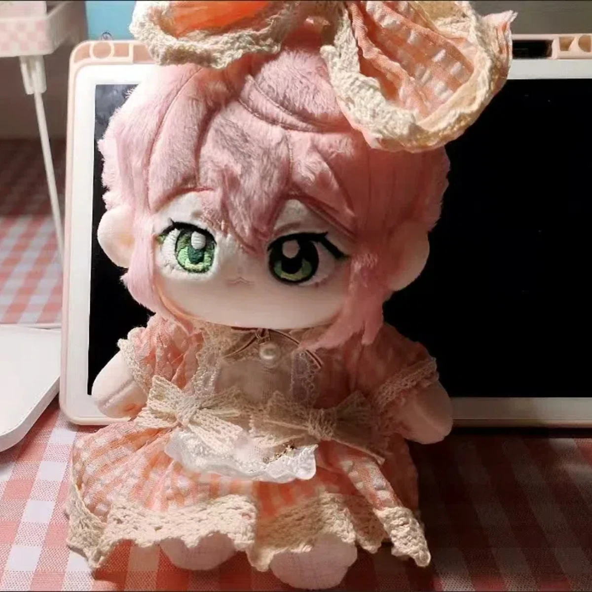 Conjunto de 20cm de estrellas Tori Himemiya, figura de Anime, cosplay, vestido de felpa, muñecos de algodón, juguetes para niños, juguetes de regalo coleccionables de dibujos animados