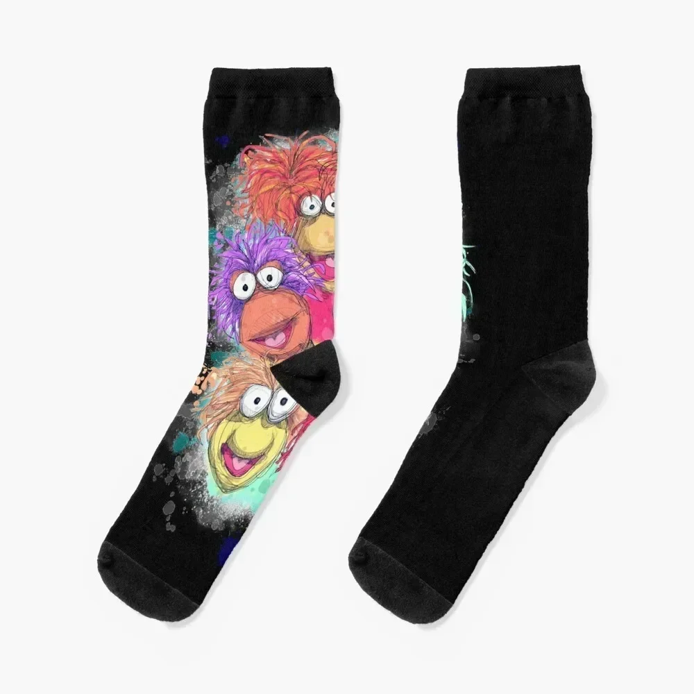 

Fraggle Rock Art Men Women Socks shoes compression Sports japanese fashion Socks Man Women's