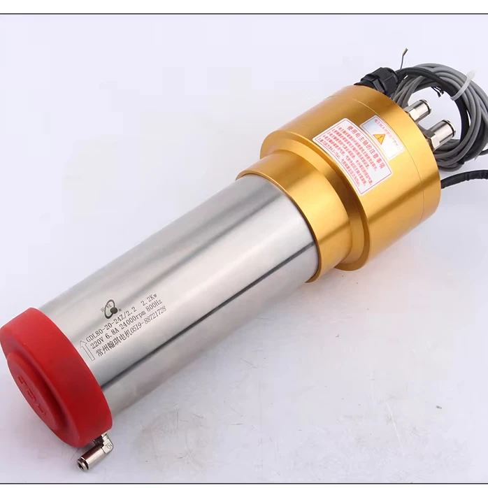 HQD 2.2KW ISO20 Engraving Machine ATC  Water Cooled Spindle Motor  Cnc Machine for CNC Milling