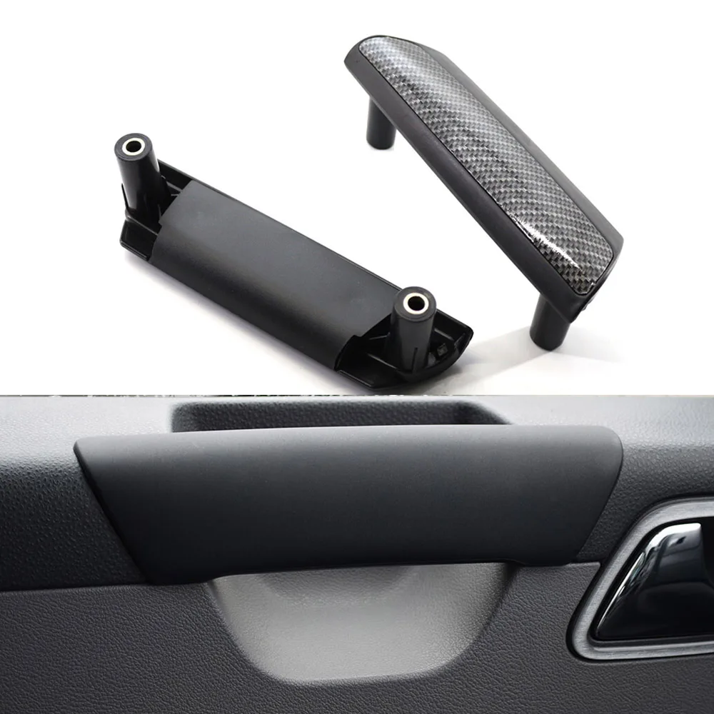 1pair Car Interior Door Handle Left Front Right  For VW Transporter T5 Multivan 2010 2011 2012 2013 2014 2015