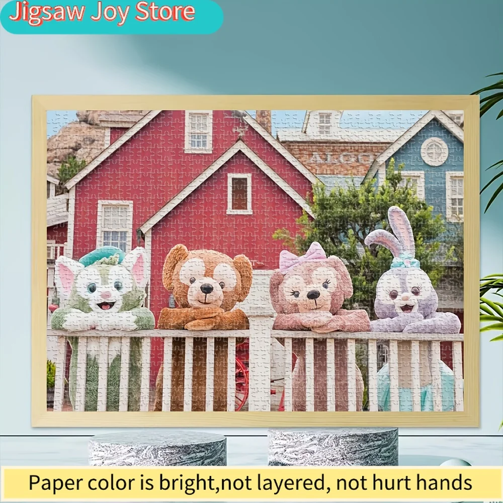 

Disney Duffy Family Puzzle - a Super Challenging Puzzle Featuring Duffy Characters (Disney s) - Suitable for Adults And Famil