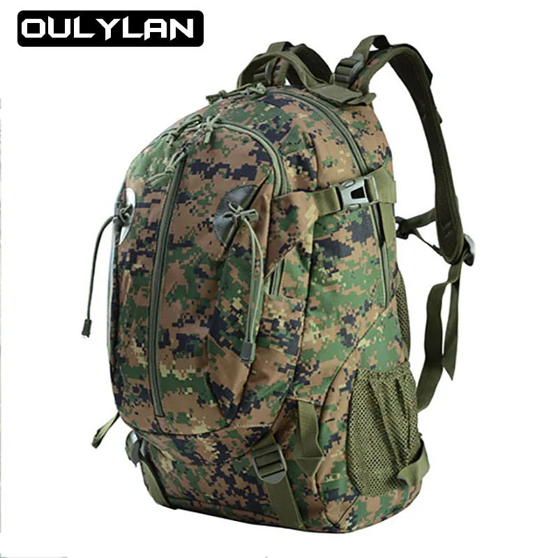 

New Men's New Large Capacity Backpacks Outdoor Sports Oxford Cloth Waterproof Bag Army Camouflage Tactical Backpack