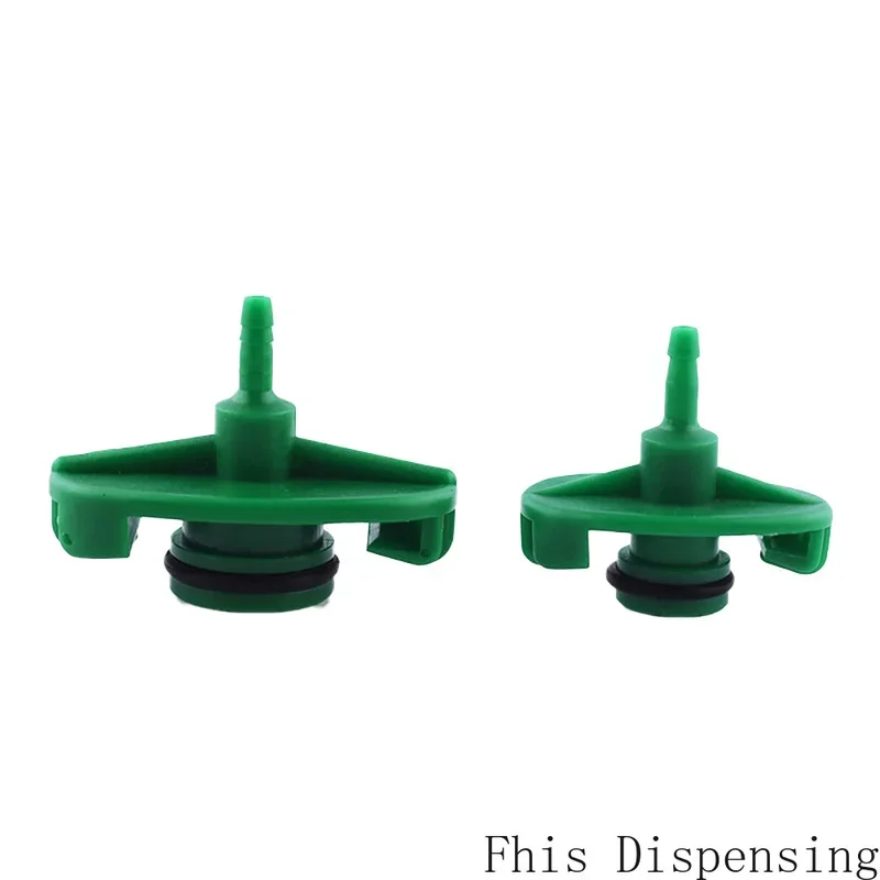 

Pack of 100 Adapter Fitting with O-Ring 3cc 5cc 10cc 30cc 55cc Green