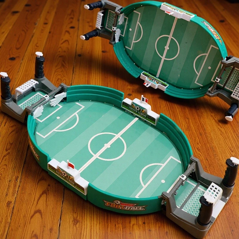 

Настольная настольная игра для настольного футбола, компактная настольная футбольная игрушка для двух игроков для детей и мальчиков, семейные развлечения, домашний офис, игра на день рождения, Рождественский подарок