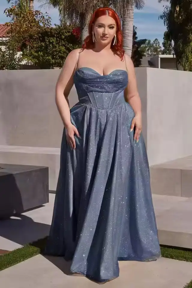 Customized Off Shoulder Satin Prom Gown High Slit Party Dresses For Women Formal Evening Events In Solid Color