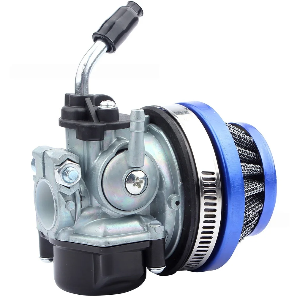 

Motorcycle Carburetor Air Filter kit for Most 49cc 50cc 80cc 2 stroke Chinese Engines Moped Scooter ATV Quad Buggy Pit Bike Blue