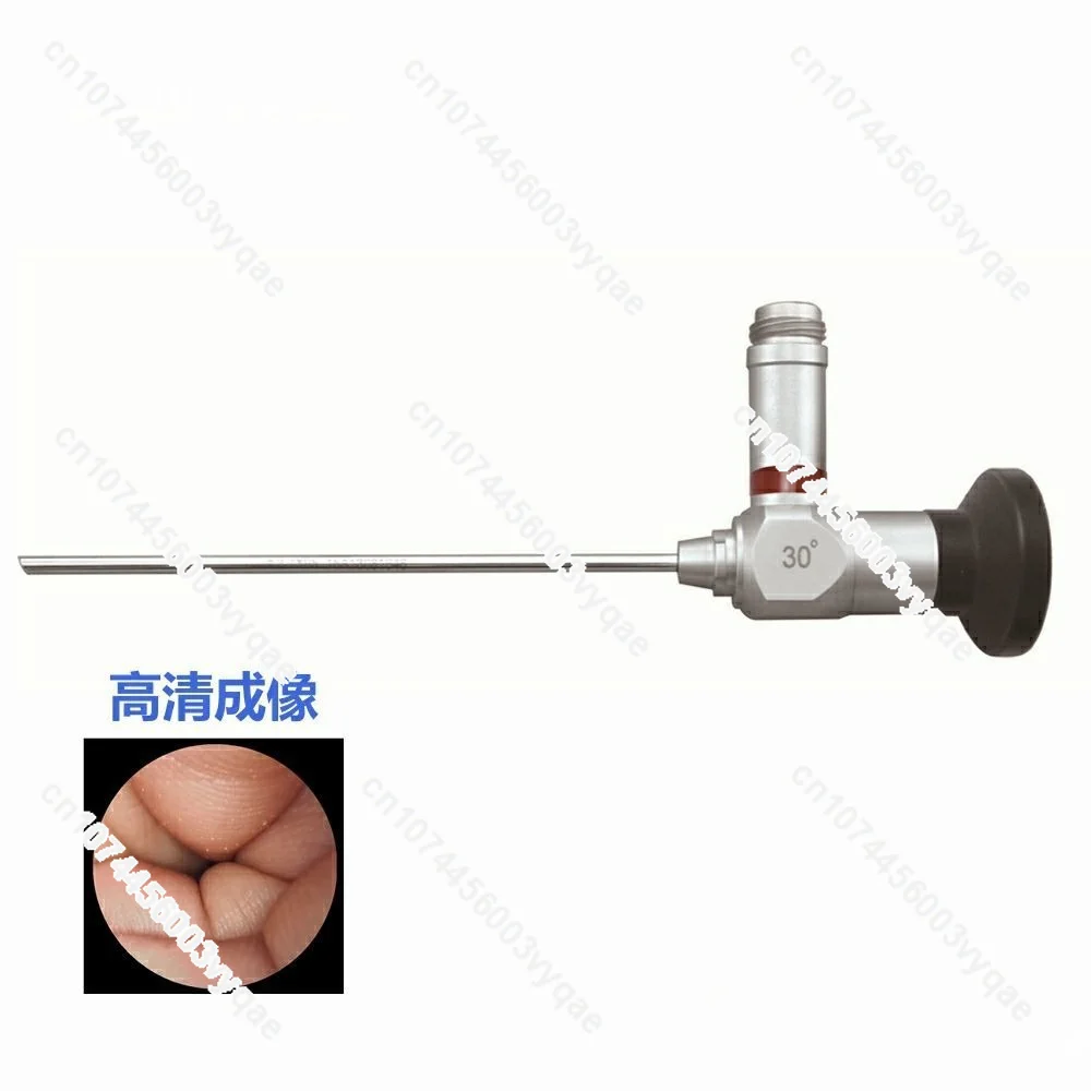 Medical high-definition ear endoscope with diameters of Φ4mm and Φ2.7mm, 0°30° ear, nose, and throat examination