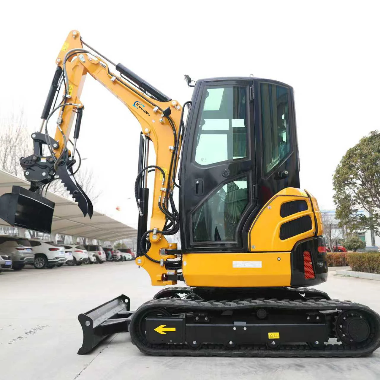 3.5 Ton Compact Mini Excavator Hydraulic Crawler for Home Use And Farm - New Small Digger with Free Delivery Direct from the Fac