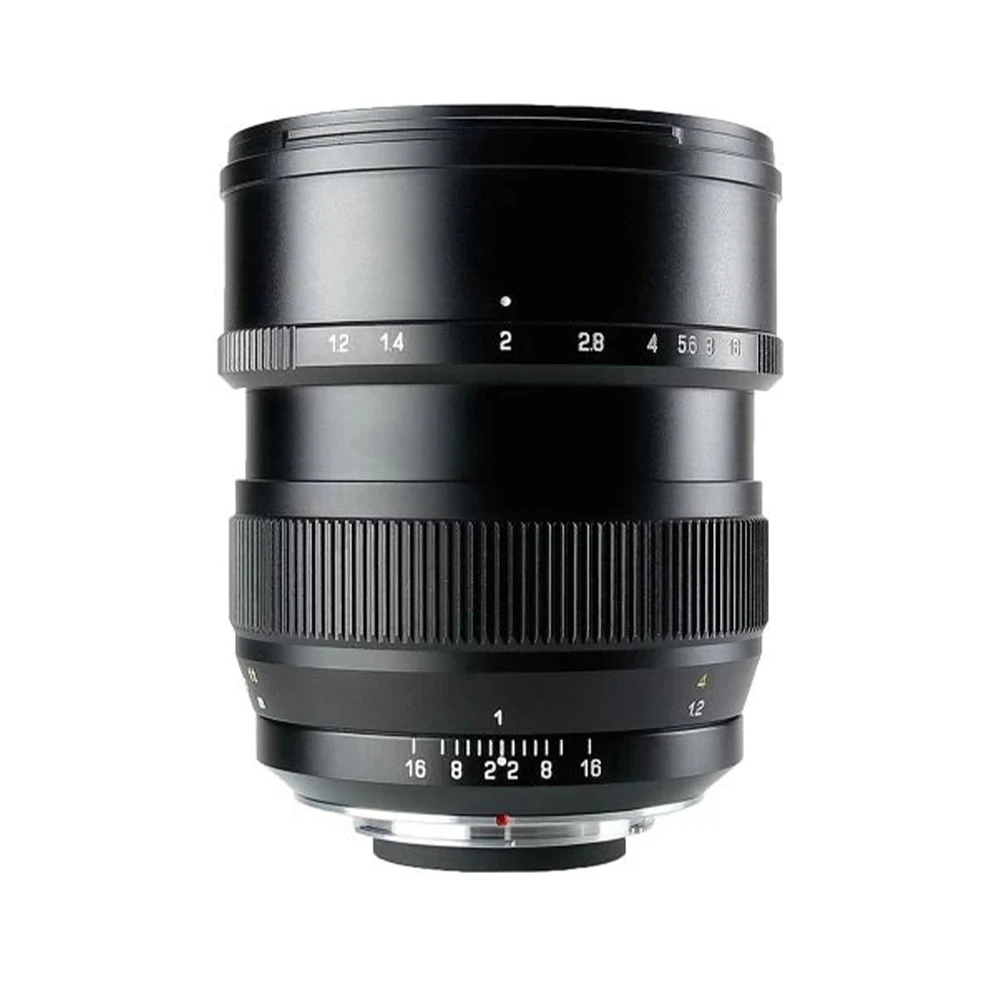 Zhongyi 85mm F1.2 Full Frame Large Aperture Manual Prime Lens for Sony E A Nikon Z F Canon EF EOSR Fujifilm GFX Pentax K