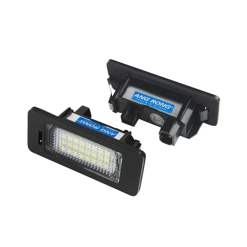ANGRONG 2x Canbus LED License Number Plate Light Lamp For BMW 3 5 Series E39 E60 E61 E90 E92 image 3
