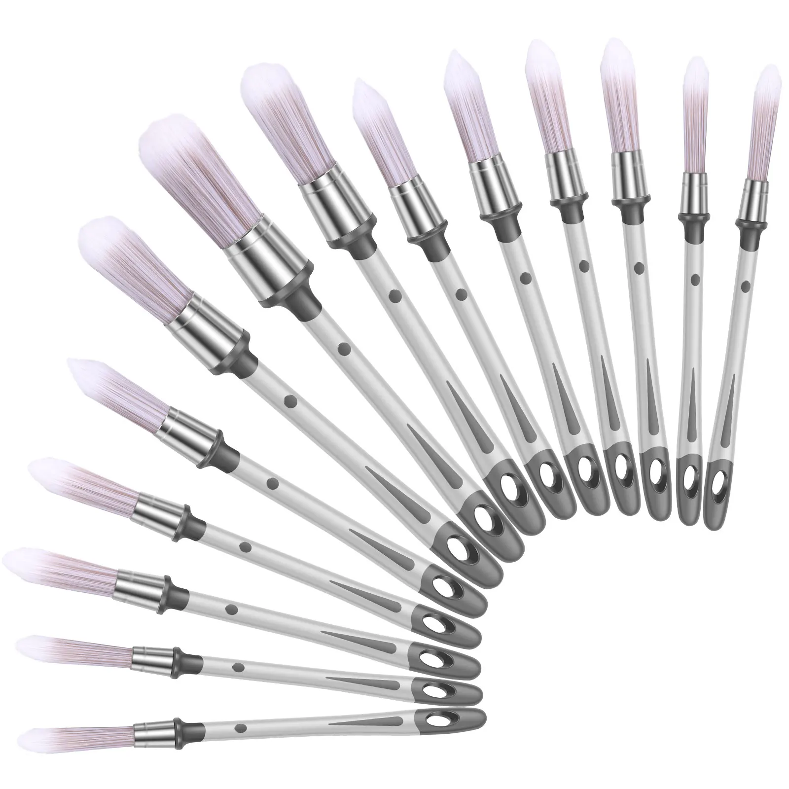 5/7/14Pcs Small Paint Brushes Set Multiple Sizes Fine Drawing Tapered Tip Trim Paint Brushes Precise Control Edge Painting Tools
