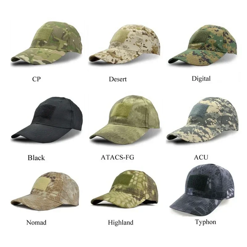 New Tactical Hats Atacs Fg Caps Men\'s Hiking Cap Camouflage Tactical Cap