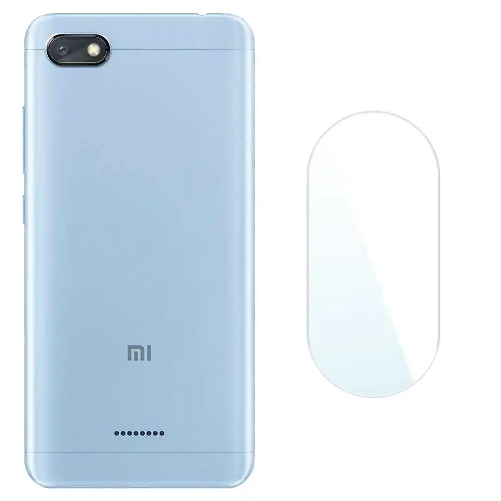 Flat Fiber Glass 2.5D 9H Back Camera Protector Cover for Xiaomi Redmi 6A