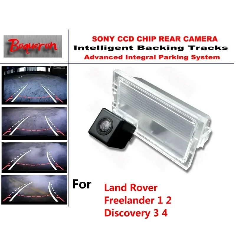 

for Land Rover Freelander 1 2 Discovery 3 4 CCD Car Backup Parking Camera Intelligent Tracks Dynamic Guidance Rear View Camera