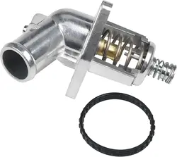 Aluminium Thermostat Housing Assembly For Chevy Silverado Suburban Tahoe GMC Sierra 1500 Replacement For 15-11125 ‎12674639