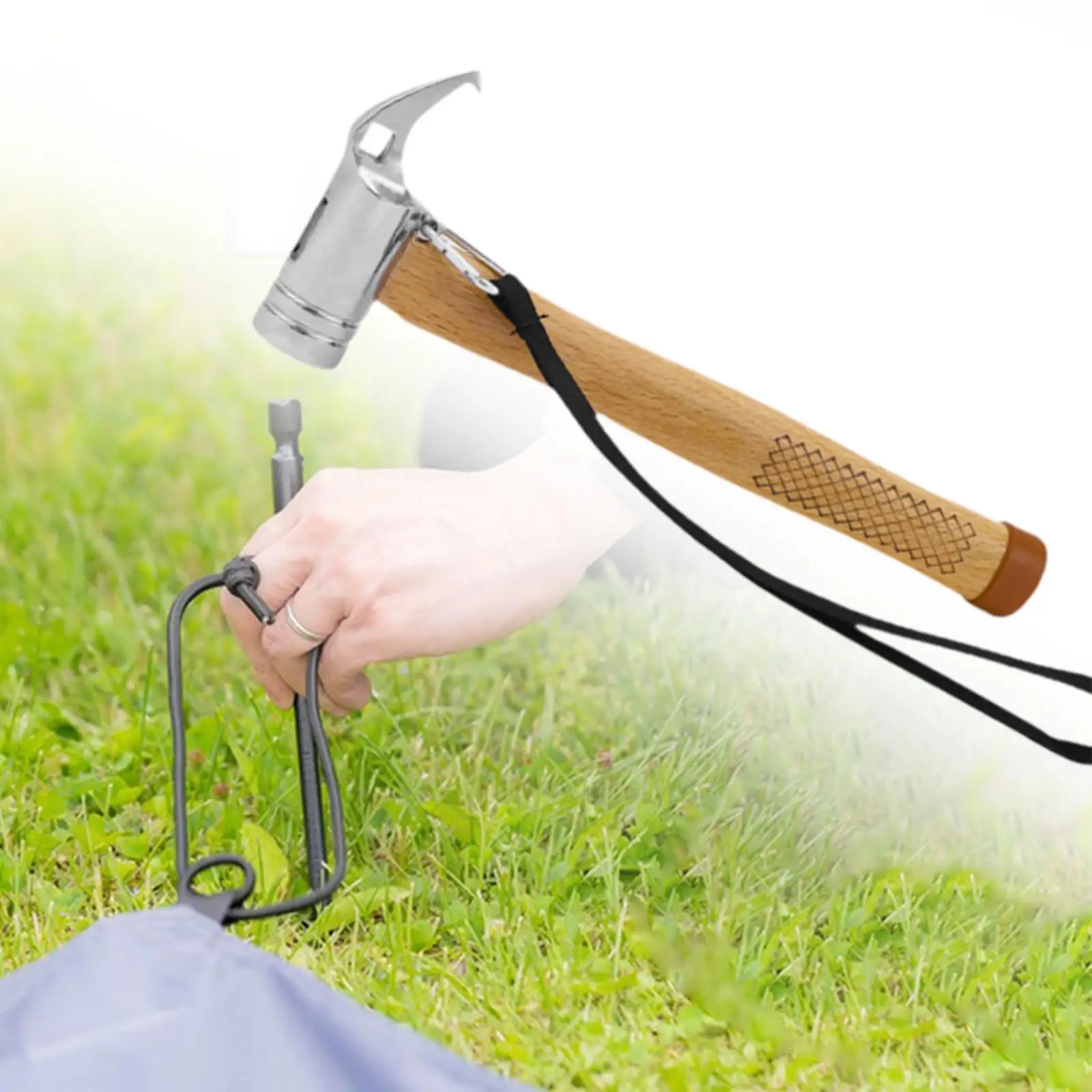 Camping Hammer for Tent Camping Tent Stake Mallet for Yard Backpacking
