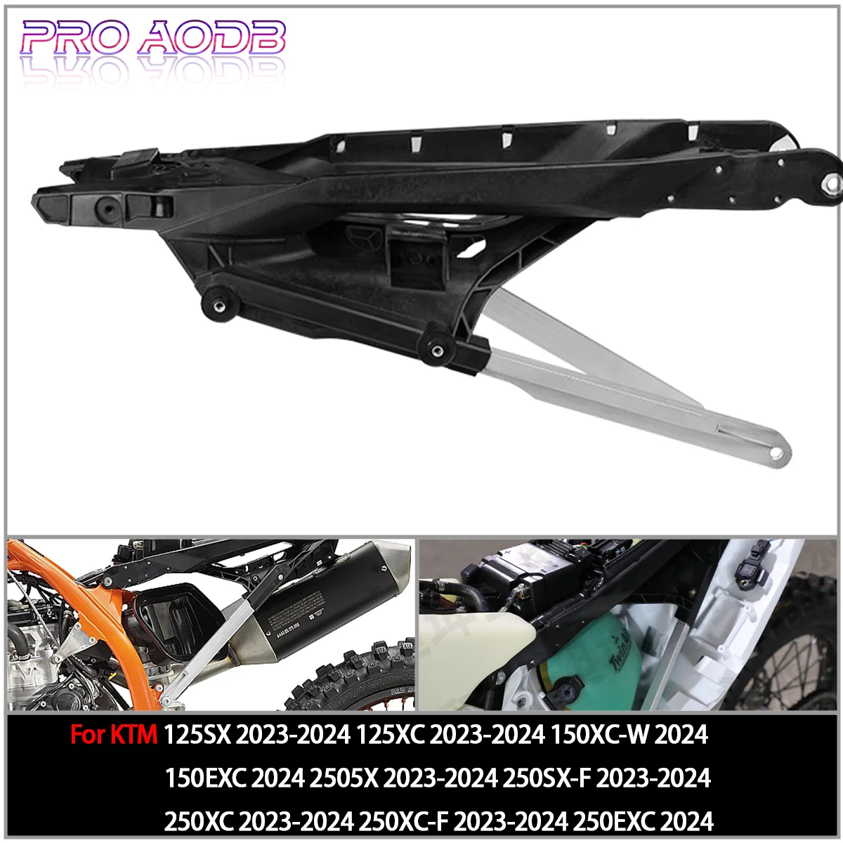 

PRO AODBNEW 2024 Motorcycle Rear Subframe sear Tail Frame For KTM SX XC XCF XCW EXC EXCF SXF 125 150 250 300 350 2023