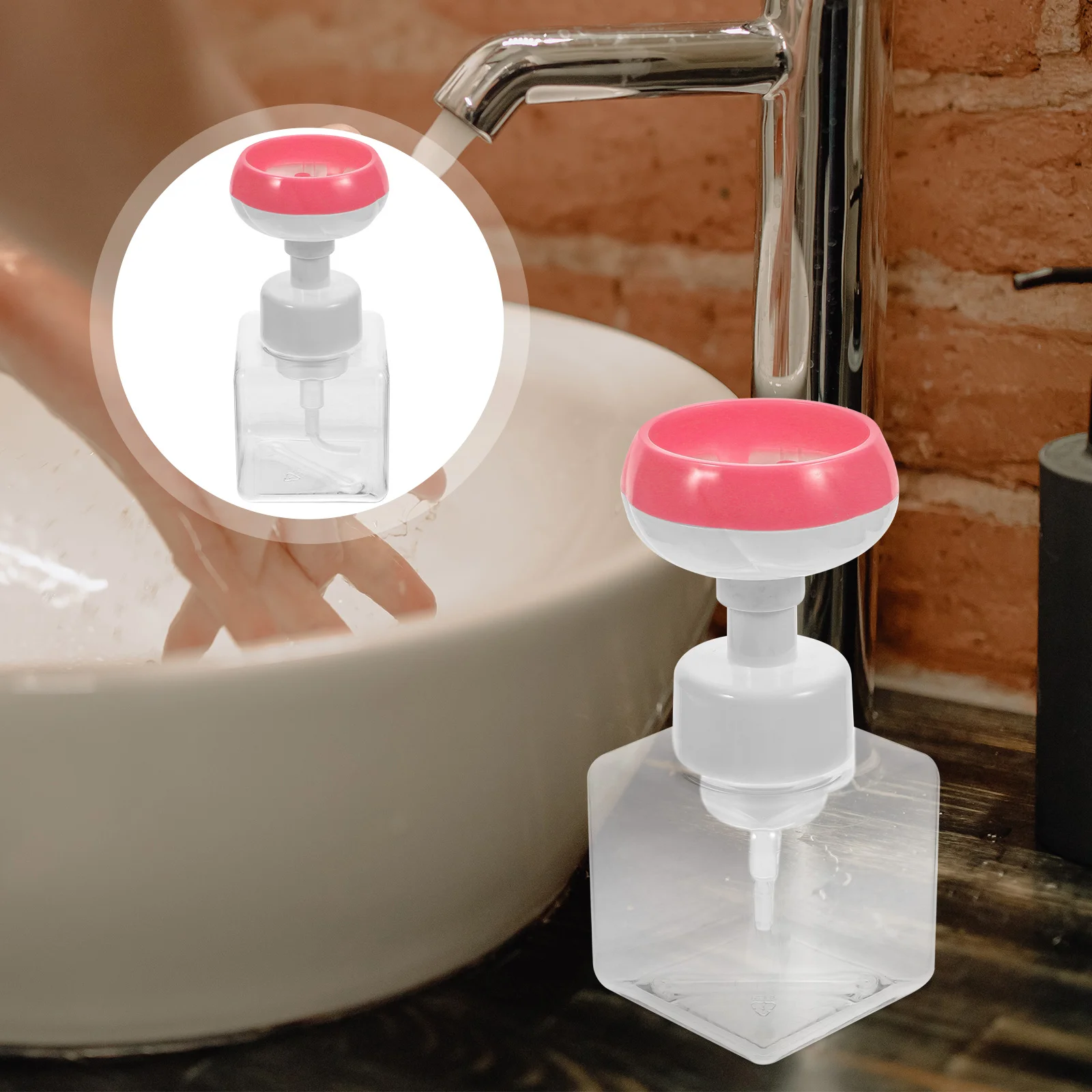 Cat Claw Sparkling Bottle Dish Dispenser di sapone schiuma pompa dell'acqua riutilizzabile Pet schiuma a mano viaggio all'ingrosso