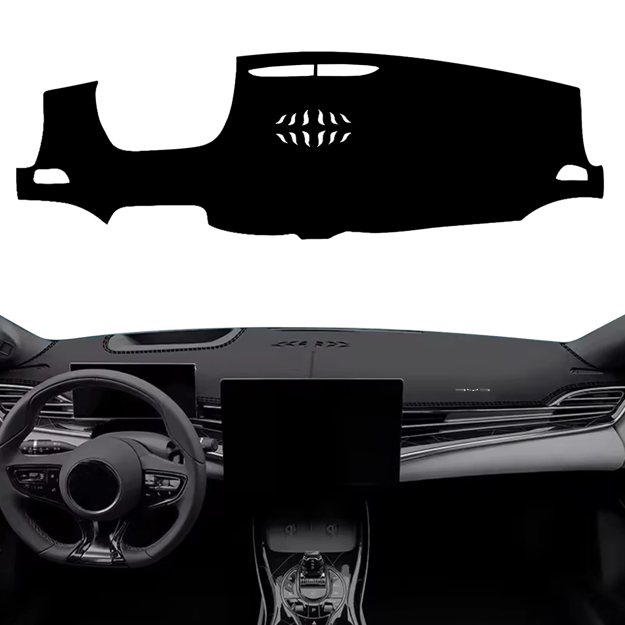 for BYD Seal Atto 4 2022 2023 2024 Anti-Glare Dashmat Dashboard Cover Dash Mat Sun Block Anti-UV Non-Slip Car Protector Mat