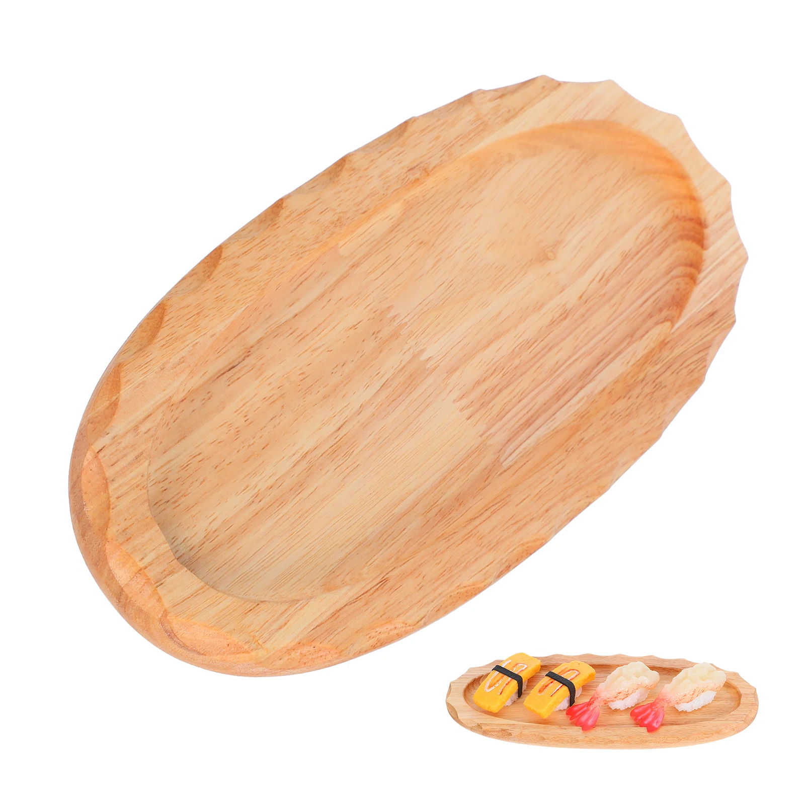 

Sushi Plate Japanese Appetizer Trays Chip Dipping Antipasto Serving Platter Asian Dish Dinner Plates Style Boat for