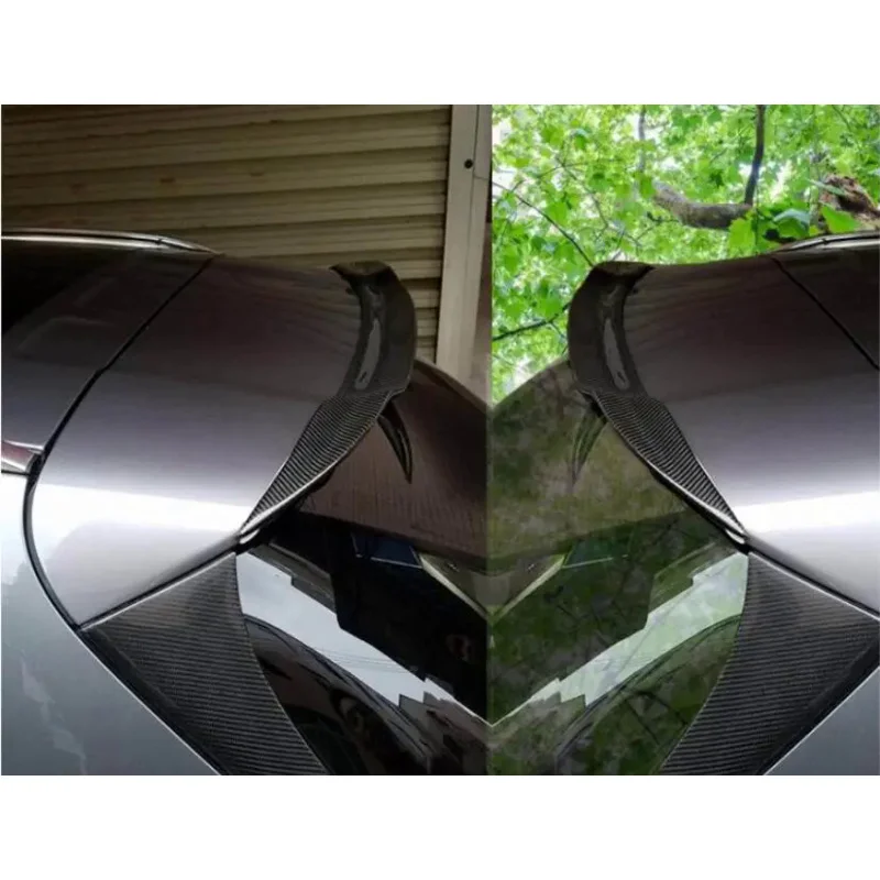 For Mercedes-Benz GLA Class X156 GLA45 GLA200 GLA220 GLA250 GLA260 2014-2019 Wing Lip Tail Trunk Spoilers Real Carbon Fiber