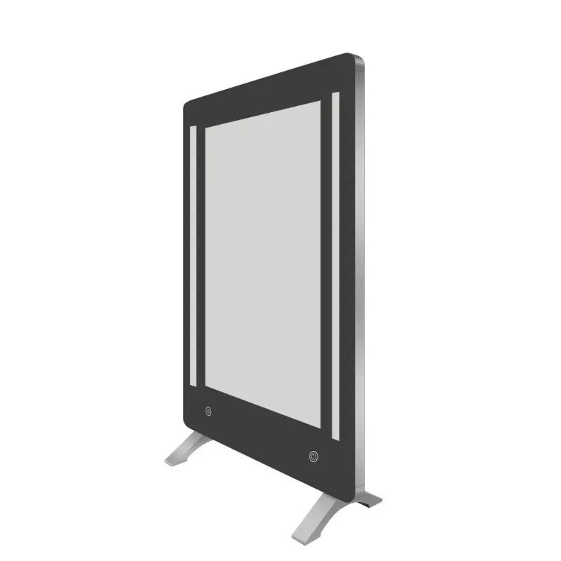 Skin detector virtual makeup test smart mirror
