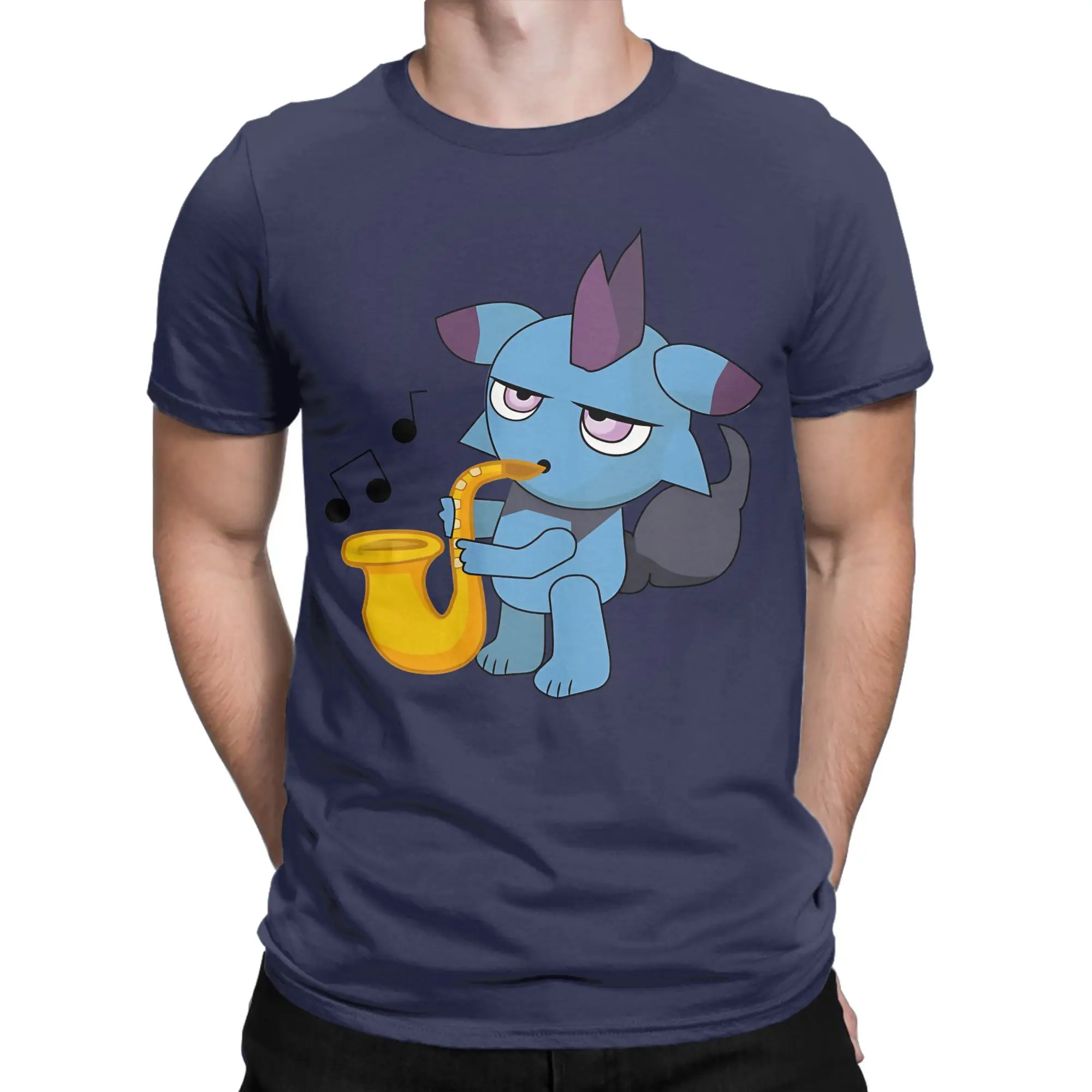 Depressos T Shirts Men Women 100% Cotton Humorous T-Shirts Crewneck Funny Gaming Character Tee Shirt Short Sleeve Clothing