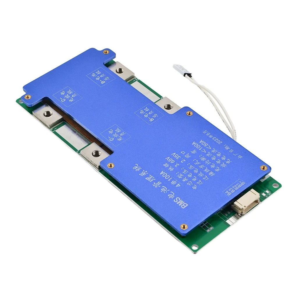 Placa de proteção de bateria BMS 8S 100A 24V LiFePO4 BMS placa de fosfato de ferro LFP controlador de carregamento com função de balanceamento