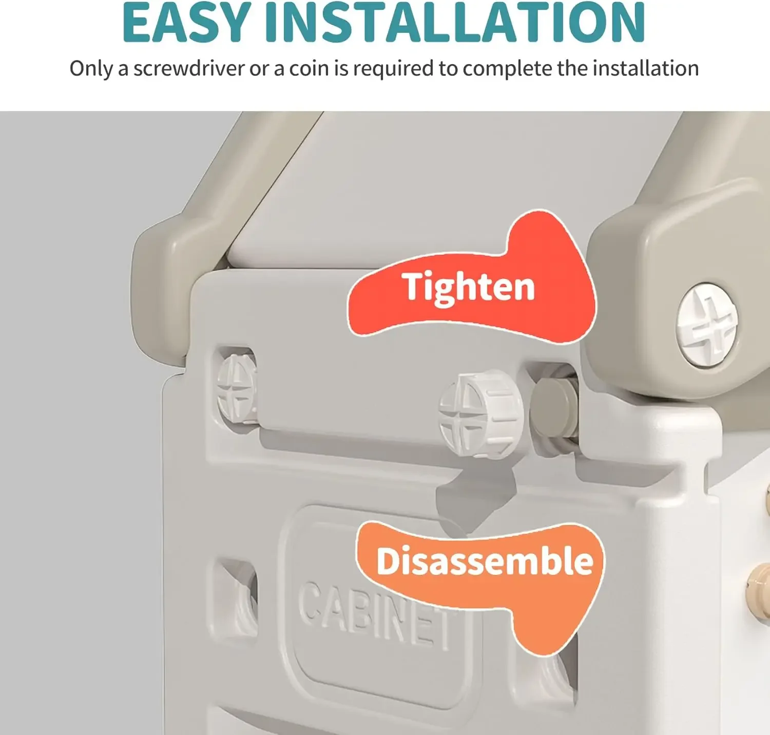 キッズストレージオーガナイザーと子供用本棚 - 本棚付きオーガナイザー、ビン付きシェルフオーガナイザー、本