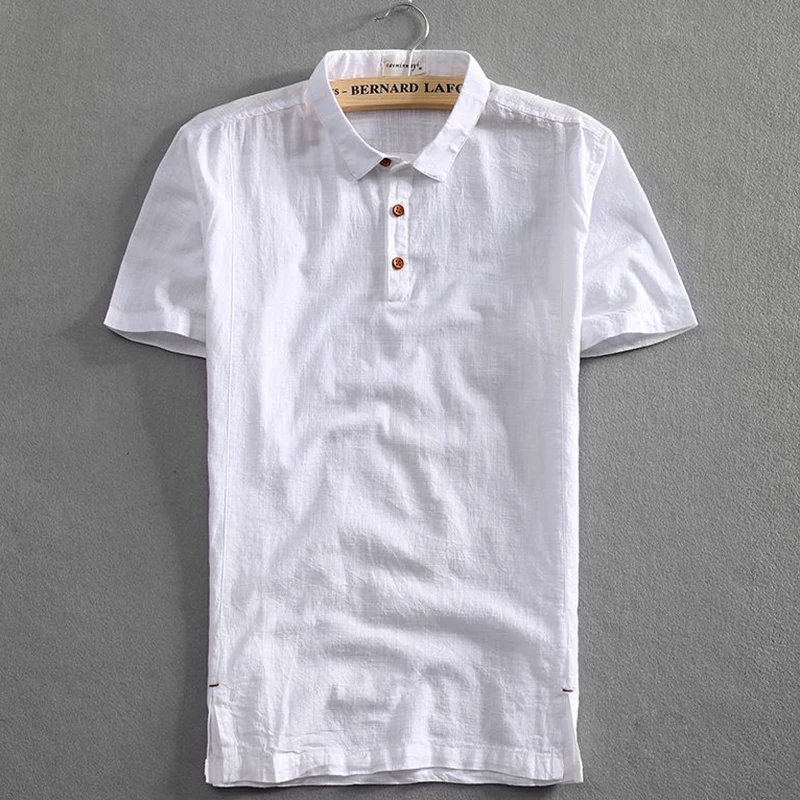 Fashion Lapel Button England Solid Color Polo Shirts Men's Clothing 2025 Summer New Casual Pullovers Tops All-match Tee Shirt