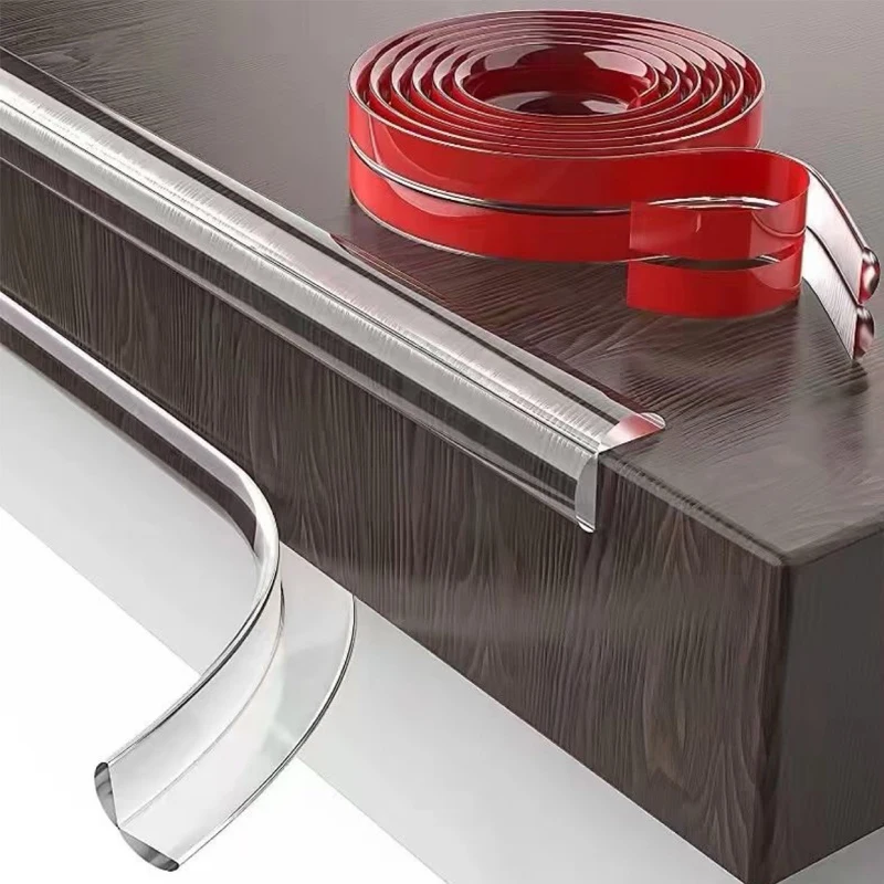 

1/2/3M Table Edge Guard Furniture Corner Protector Strip Self Adhesive Transparent Kids Collision Proof Soft Bumper Baby Safety