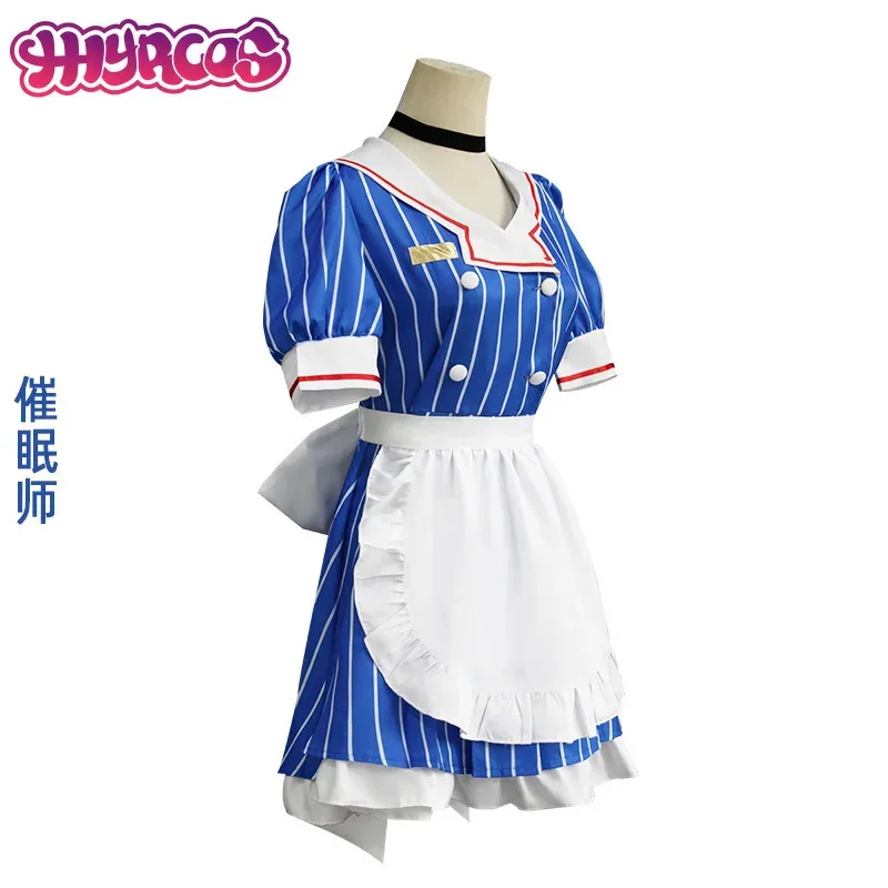 25cosanime-ミクコスプレ衣装アニメ魅惑者初音-jk-制服ハロウィンクリスマスカーニバル女性のためのドレス帽子エプロン