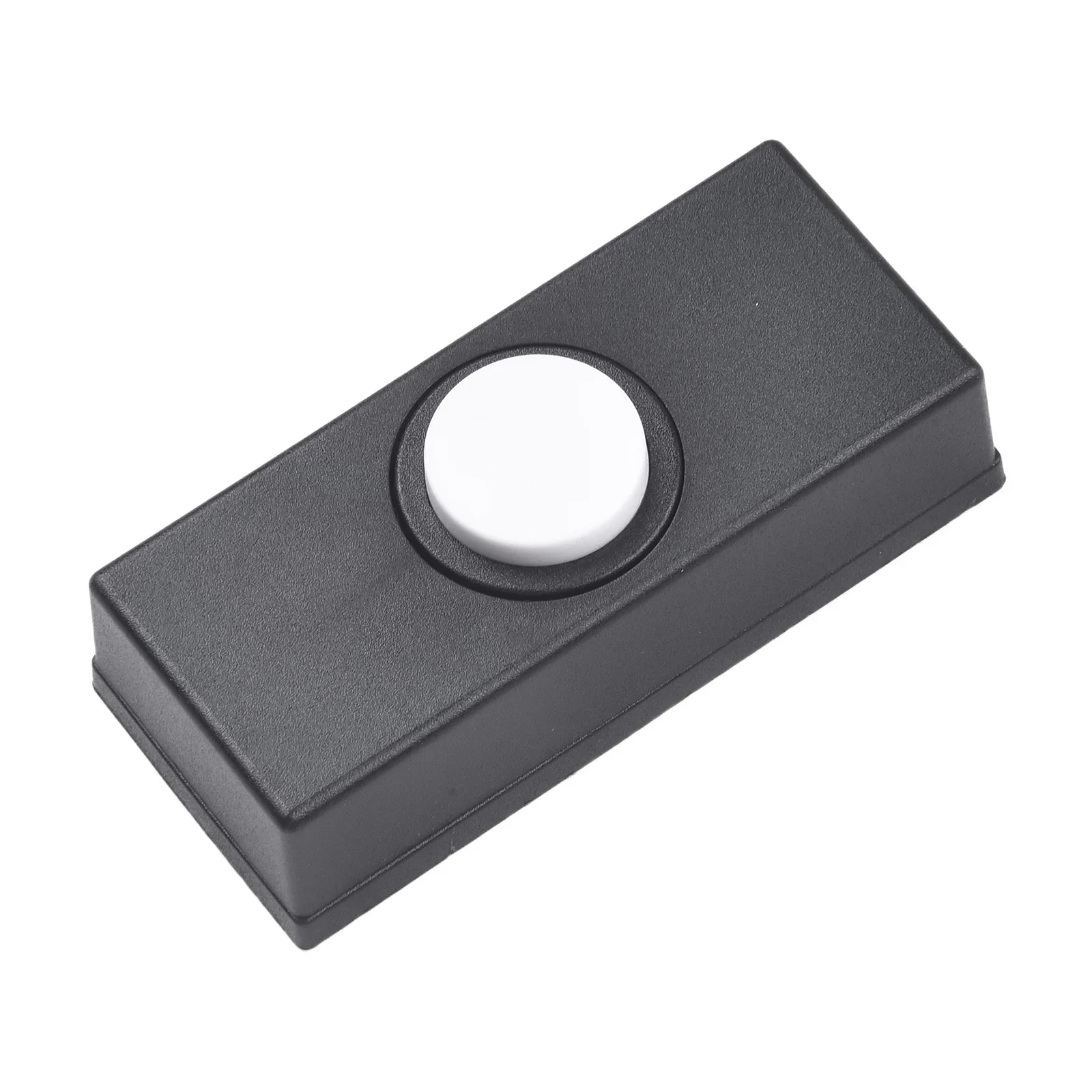 Reliable Performance Bell Push ABS Black Continuous Functionality Black Press Button Inserts Sturdy Construction