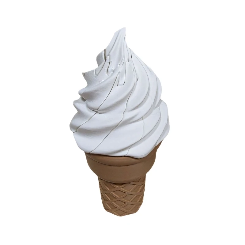 Eiscreme-Schreibtischspielzeug mit einziehbarem Design für Studenten, Büros und Regale 3XUF – Detail 1