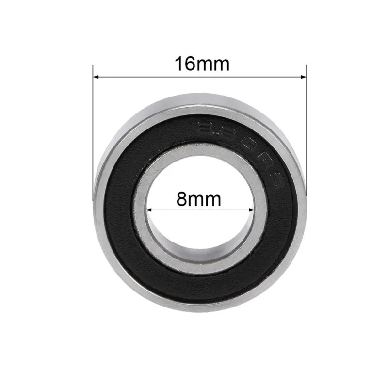 10pcs Deep Groove Ball Bearing 688rs 684 685 686 687 688 689 ZZ RS 2RS Rubber Sealing Cove Bearings for Longboard Roller Skates