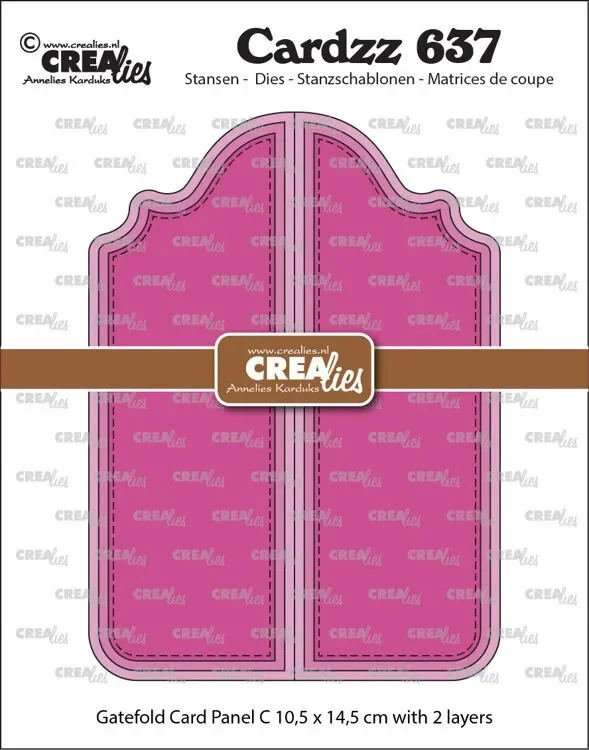 Symmetrical Rectangular with Curved Edges Cutting Dies Scrapbook Diary Decoration Stencil Embossing Template DIY Greeting Card