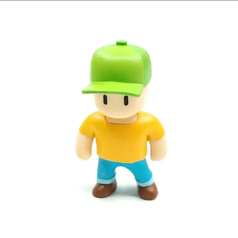 10-50개 스텀블 가이즈 오리지널 3D 미니 피규어 중복 없음 5-6cm 핫 X-box 게임 피규어 컬렉션 재미있는 장난감 어린이 크리스마스 선물