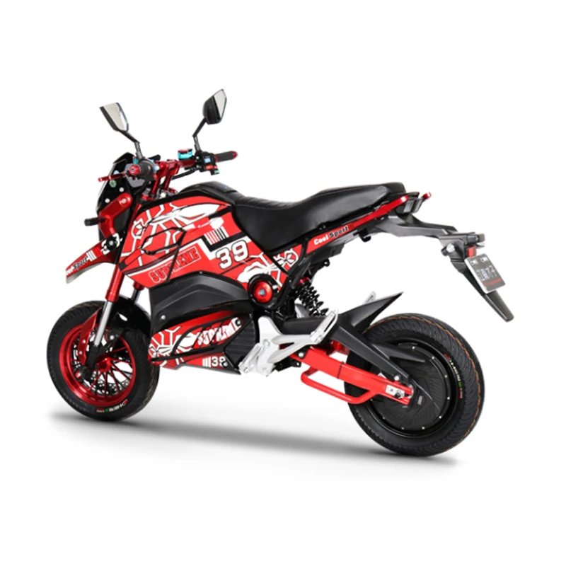 Cheaper Fast Electric Motorcycle 5000W 72V 20/80AH SKD Electric Racing Motorcycle M5 M6 With Disc Brake Electric Moped Scooter