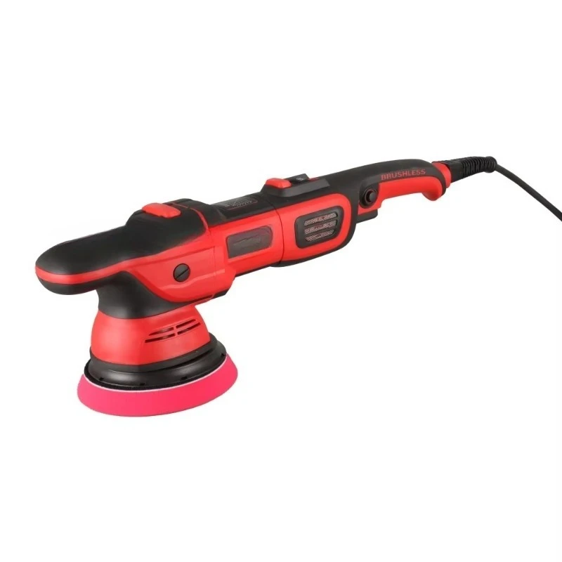 

1200W Brushless Motor Car Polisher Electric Double Action Track 15mm/21mm Eccentric Variable Speed Polishing Buffer Detail