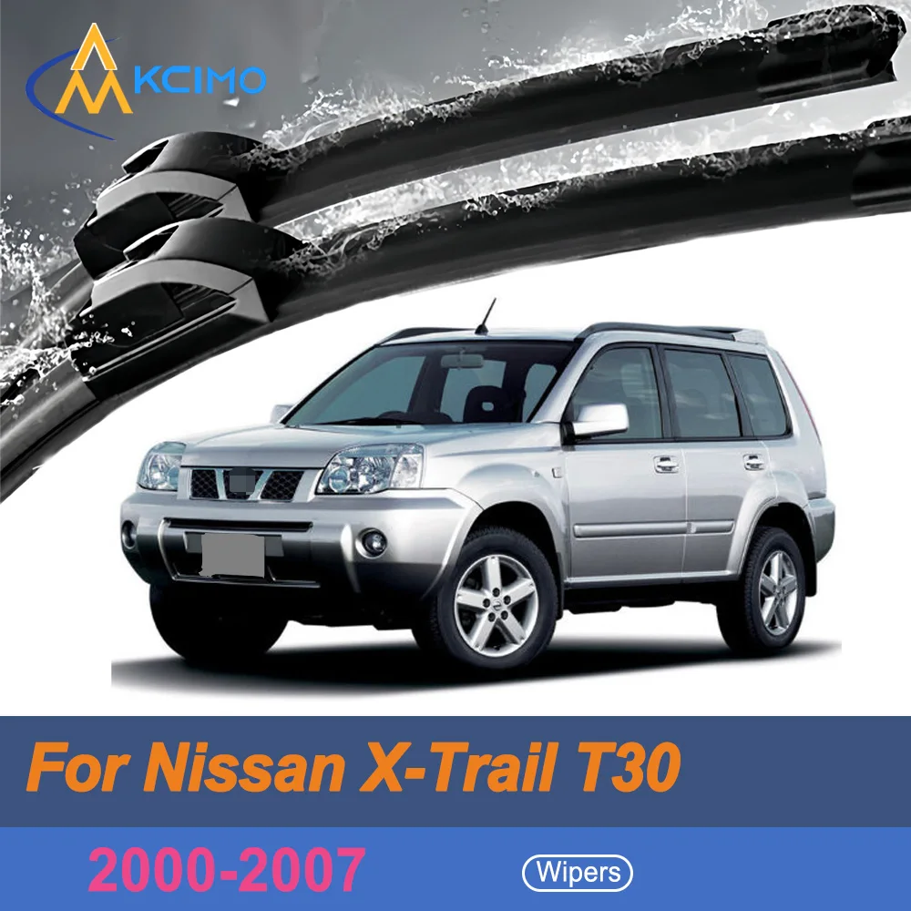 

Quiet Beam Wiper Blades Model Y 2pcs Windscreen Window Car Accessories For Nissan X-Trail T30 2000-2007