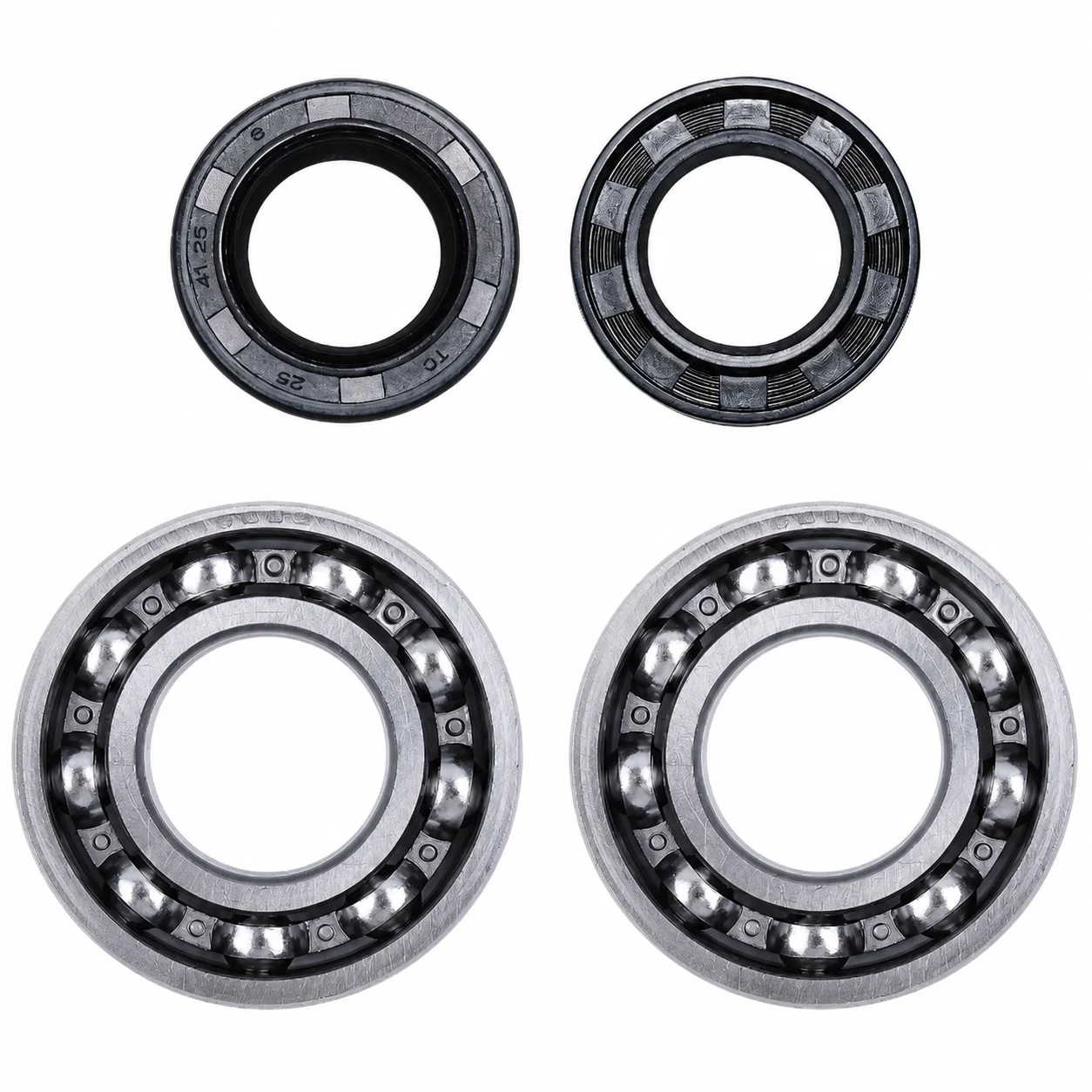 Crank Bearing Oil Seal Set 6205 For Honda GX160 GX200 Engine Parts OEM 96100 62050 00 91201 Z0T 801 Replacement Lawn Mower Parts