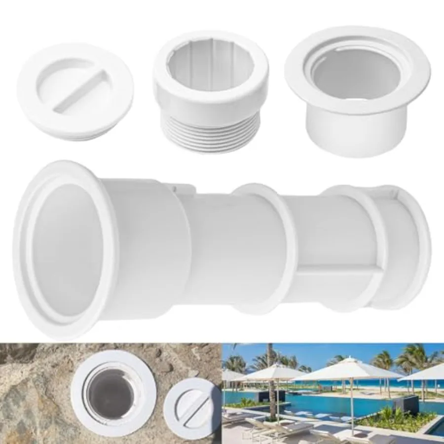 

Подставка для зонтов US105 с рукавом и центральной крышкой 7 1 2 Подставка с рукавом для зонтов, волейбольных палок и горелок Tiki Подходит для 1