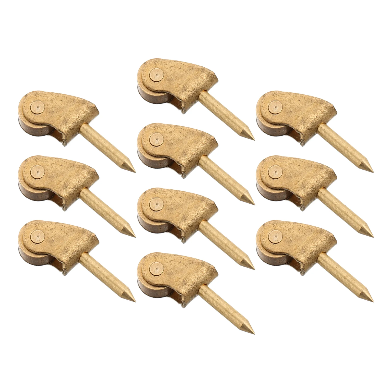 

10Pcs Tiny Caster Wheels for Miniature House Furniture Realistic Dollhouse Wardrobe and Table Mobility Accessories