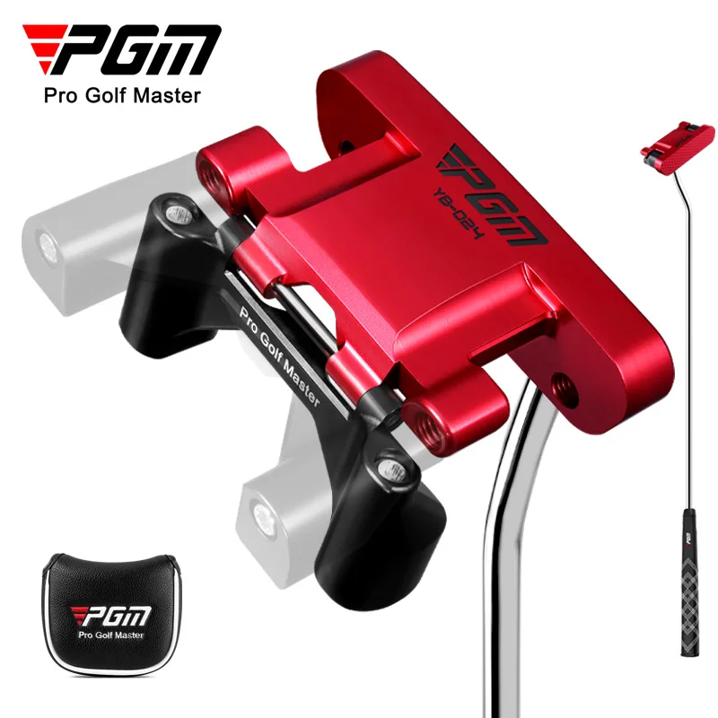 

PGM Golf Putter, New Deformable Club Head, Single Stable Low Center of Gravity Golf Club with Aiming Line