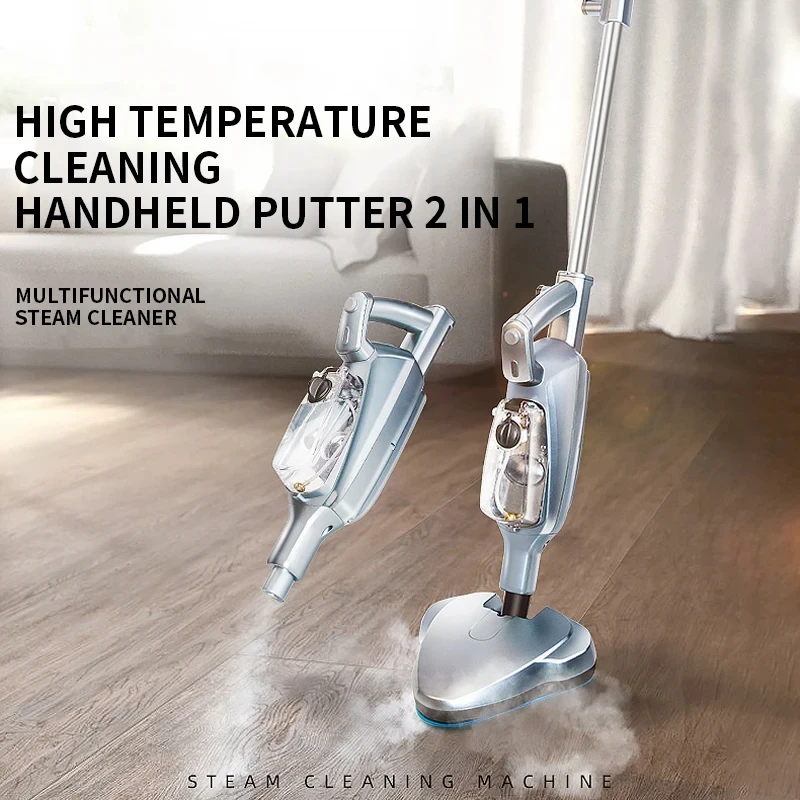 

Handheld Electric Cleaning Machine 1600W Household Steam Mop High Temperature Sweeping Mopping Device for Floor Clean